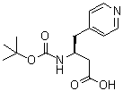 CAS#: 219297-13-9, (3S)-3-({[(2-Methyl-2-Propanyl)Oxy]Carbonyl}Amino)-4-(4-Pyridinyl)Butanoic Acid