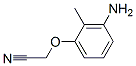 CAS 登录号：219312-15-9， (3-氨基-2-甲基苯氧基)-乙腈