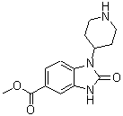 CAS#: 219325-18-5, Methyl 2-Oxo-1-(4-Piperidinyl)-2,3-Dihydro-1H-Benzimidazole-5-Carboxylate