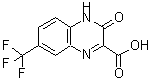 CAS 登录号：219485-21-9， 3,4-二氢-3-氧代-7-(三氟甲基)-2-喹喔啉羧酸