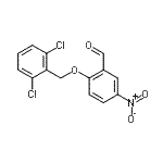 CAS#: 219539-46-5, 2-[(2,6-Dichlorobenzyl)Oxy]-5-Nitrobenzaldehyde