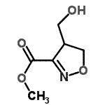 CAS 登录号：219696-87-4， 甲基4-(羟基甲基)-4,5-二氢-1,2-恶唑-3-羧酸酯
