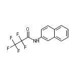 CAS 登录号：21970-68-3， 2,2,3,3,3-五氟-N-(2-萘基)丙酰胺