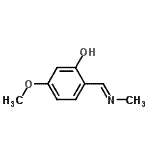 CAS#: 219718-69-1, 5-Methoxy-2-[(E)-(Methylimino)Methyl]Phenol