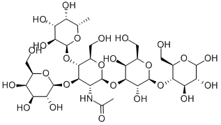 CAS 登录号：21973-23-9， 乳-N-岩藻戊糖 II