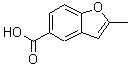 CAS 登录号：219763-06-1， 2-甲基-1-苯并呋喃-5-羧酸