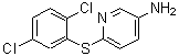 CAS 登录号：219865-85-7， 6-[(2,5-二氯苯基)硫基]-3-吡啶胺