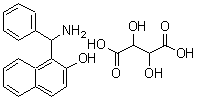 CAS#: 219897-36-6, 1-[Amino(Phenyl)Methyl]-2-Naphthol 2,3-Dihydroxysuccinate (1:1)