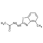 CAS#: 219904-17-3, N'-(4-Methyl-1,3-Benzothiazol-2-Yl)Acetohydrazide