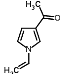 CAS 登录号：219910-55-1， 1-(1-乙烯基-1H-吡咯-3-基)乙酮