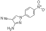 CAS 登录号：219930-67-3， 3-氨基-1-(4-硝基苯基)-1H-吡唑-4-甲腈