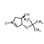 CAS#: 219956-71-5, (3R,4R)-4-[(2-Methyl-2-Propanyl)Oxy]-3,4-Dihydro-2H-Pyrrol-3-Ol 1-Oxide