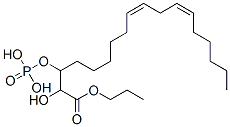 CAS 登录号：22002-88-6， 2-羟基-3-(膦酰氧基)丙基 (9Z,12Z)-十八碳-9,12-二烯酸酯