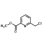 CAS 登录号：220040-48-2， 甲基6-(氯甲基)-2-吡啶羧酸酯