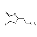 CAS#: 220118-88-7, 4-Fluoro-2-Propyl-1,3-Oxathiolan-5-One