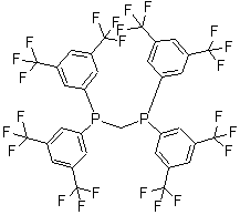 CAS 登录号：220185-39-7， 亚甲基二{二[3,5-二(三氟甲基)苯基]膦}