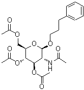 CAS#: 220341-05-9, 3-Phenylpropyl 2-Acetamido-3,4,6-Tri-O-Acetyl-2-Deoxy-beta-D-Glucopyranoside