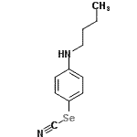 CAS 登录号：22037-10-1， 4-(丁基氨基)苯基硒氰酸酯