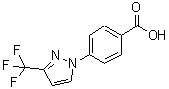CAS 登录号：220462-27-1， 4-[3-(三氟甲基)-1H-吡唑-1-基]苯甲酸