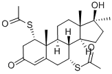 CAS#: 2205-73-4, (1a,7a,17b)-1,7-Bis(acetylthio)-17-hydroxy-17-methyl-Androst-4-en-3-one