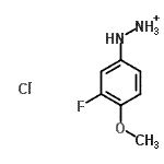 CAS#: 220527-84-4, (3-Fluoro-4-Methoxyphenyl)Hydrazinium Chloride