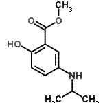 CAS 登录号：220844-95-1， 甲基2-羟基-5-(异丙基氨基)苯甲酸酯