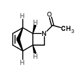 CAS 登录号：221004-11-1， 1-[(1R,2S,5S,6S)-3-氮杂三环[4.2.1.0<sup>2,5</sup>]壬-7-烯-3-基]乙酮