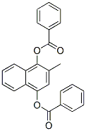 CAS 登录号：2211-31-6， [4-(苯甲酰氧基)-2-甲基萘-1-基]苯甲酸酯