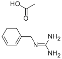 CAS 登录号：2211-57-6， (N'-苄基甲脒基)铵硫酸氢盐