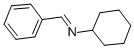 CAS 登录号：2211-66-7， N-(苯基亚甲基)-环己胺
