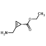 CAS 登录号：221101-03-7， 乙基(1S)-2-(氨基甲基)-2-环丙烯-1-羧酸酯
