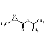 CAS 登录号：221203-37-8， 异丙基(2S,3S)-3-甲基-2-环氧乙烷羧酸酯