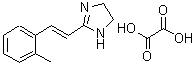 CAS 登录号：221225-04-3， 2-[(E)-2-(2-甲基苯基)乙烯基]-4,5-二氢-1H-咪唑草酸盐(1:1)