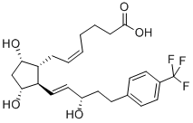 CAS 登录号：221246-34-0， (5Z)-7-[(1R,2R,3R,5S)-3,5-二羟基-2-[(1E,3S)-3-羟基-5-[3-(三氟甲基)苯基]-1-戊烯-1-基]环戊基]-5-庚烯酸