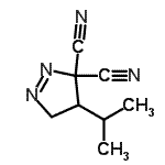 CAS 登录号：22150-65-8， 4-异丙基-4,5-二氢-3H-吡唑-3,3-二甲腈