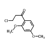 CAS#: 22174-32-9, 3-Chloro-1-(2,4-Dimethoxyphenyl)-1-Propanone
