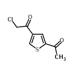CAS 登录号：22175-99-1， 1-(5-乙酰基-3-噻吩基)-2-氯乙烷酮