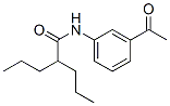 CAS 登录号：22179-47-1， N-(3-乙酰基苯基)-2-丙基-戊酰胺