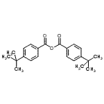 CAS 登录号：22201-45-2， 4-(2-甲基-2-丙基)苯甲酸酐
