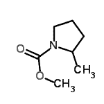 CAS 登录号：222178-82-7， 甲基2-甲基-1-吡咯烷羧酸酯