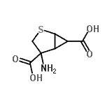 CAS#: 222529-89-7, 4-Amino-2-Thiabicyclo[3.1.0]Hexane-4,6-Dicarboxylic Acid