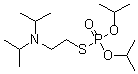 CAS#: 22259-19-4, Phosphorothioic acid, S-[2-(diisopropylamino)ethyl] O,O-diisopropyl ester