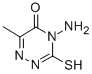 CAS#: 22278-81-5, 4-Amino-3-Mercapto-6-Methyl-4H-[1,2,4]Triazin-5-One