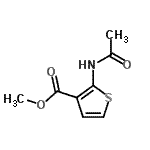 CAS 登录号：22288-81-9， 甲基2-乙酰氨基-3-噻吩羧酸酯