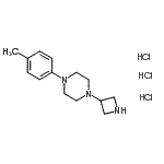 CAS#: 223382-00-1, 1-(3-Azetidinyl)-4-(4-Methylphenyl)Piperazine Trihydrochloride