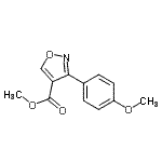 CAS#: 223476-82-2, Methyl 3-(4-Methoxyphenyl)-1,2-Oxazole-4-Carboxylate