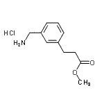 CAS#: 223490-68-4, Methyl 3-[3-(Aminomethyl)Phenyl]Propanoate Hydrochloride (1:1)