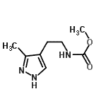 CAS#: 223520-27-2, Methyl [2-(3-Methyl-1H-Pyrazol-4-Yl)Ethyl]Carbamate