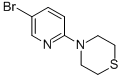CAS 登录号：223556-42-1， 4-(5-溴-吡啶-2-基)-硫代吗啉