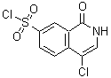 CAS 登录号：223671-81-6， 4-氯-1-氧代-1,2-二氢-7-异喹啉磺酰氯